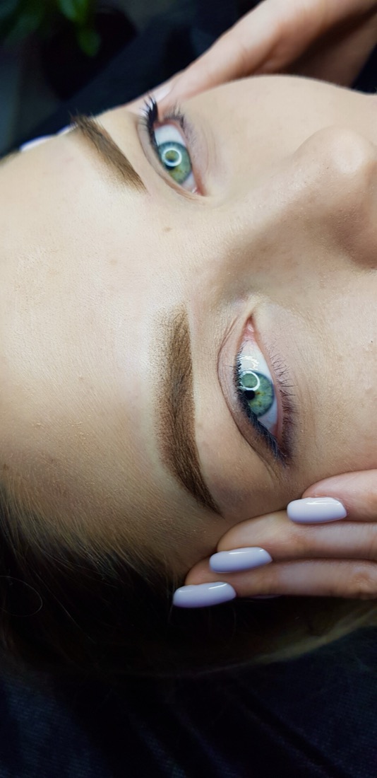 Permanentní make-up obočí a očních linek, Vesna