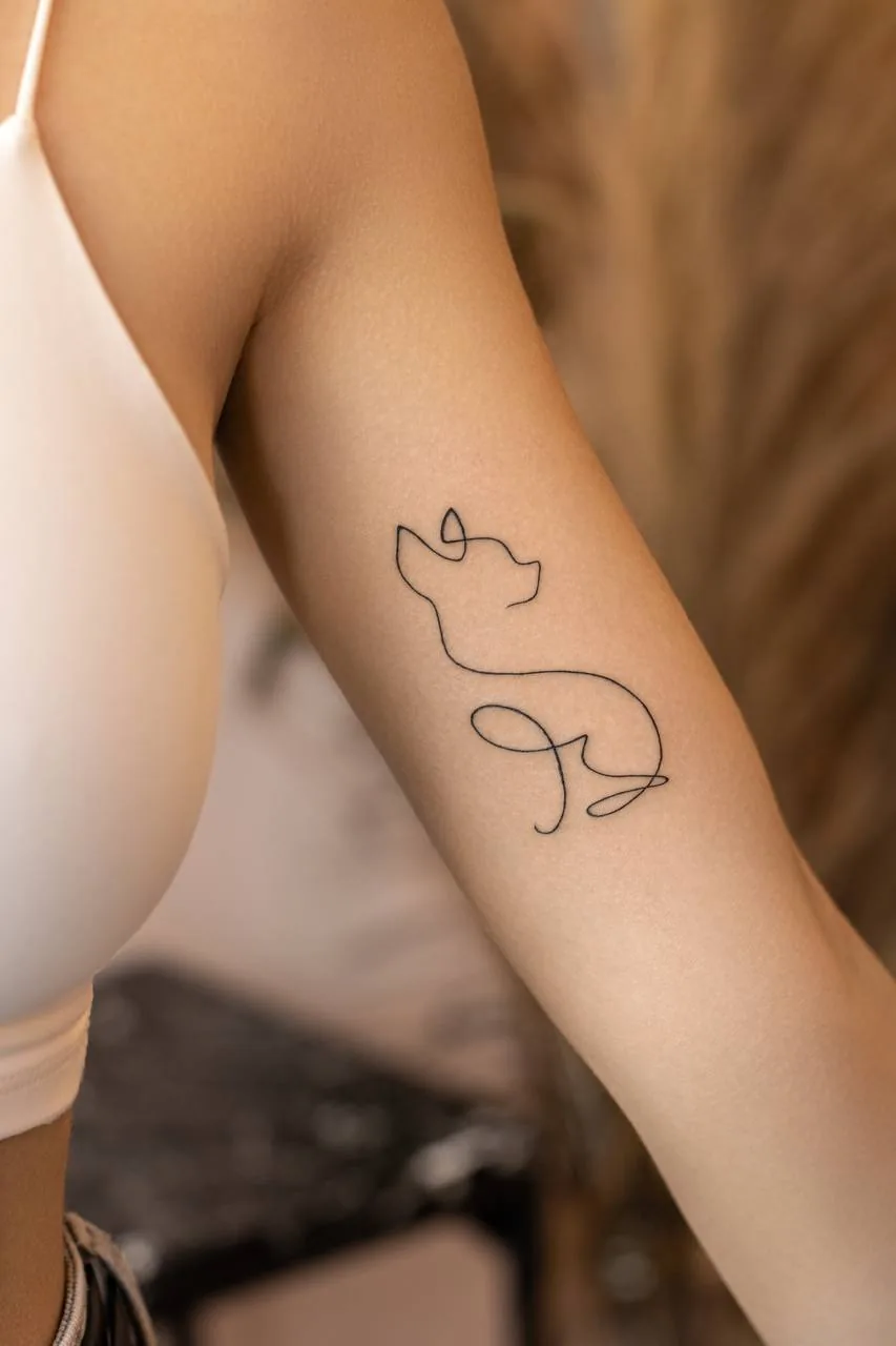 Linework tetování